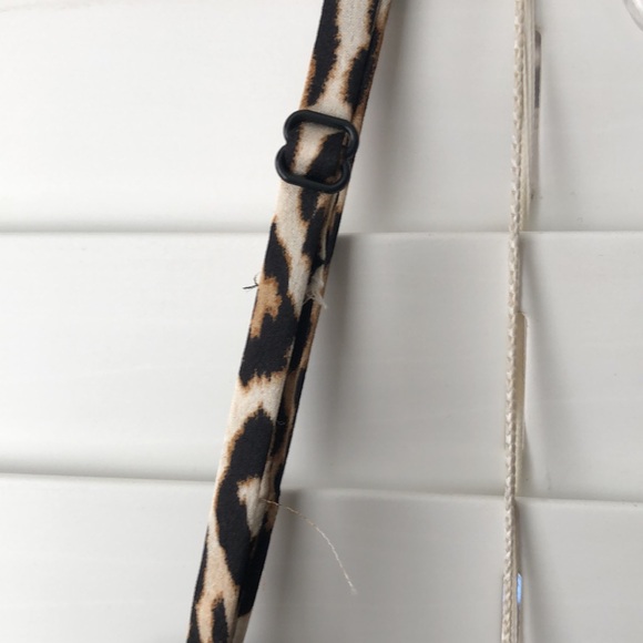 Cheetah Animal Print Cami Moa Moa SZ M Tan Black NWT - Picture 6 of 6